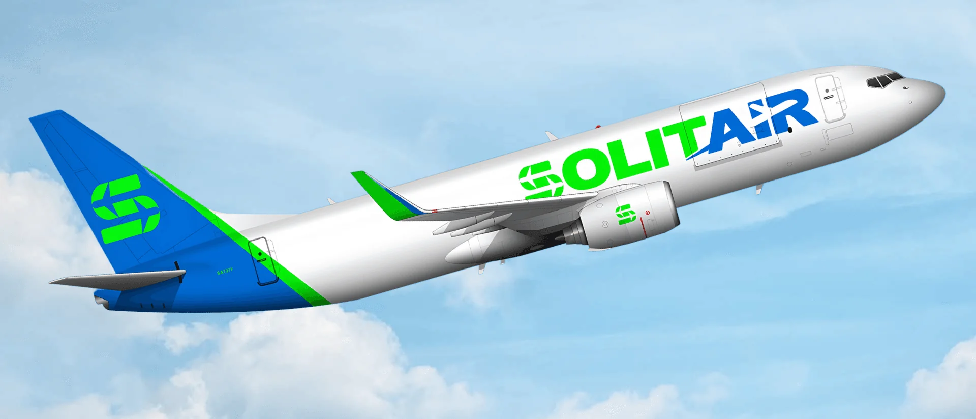 SolitAir货机在晴空翱翔，保障中东危险品空运安全